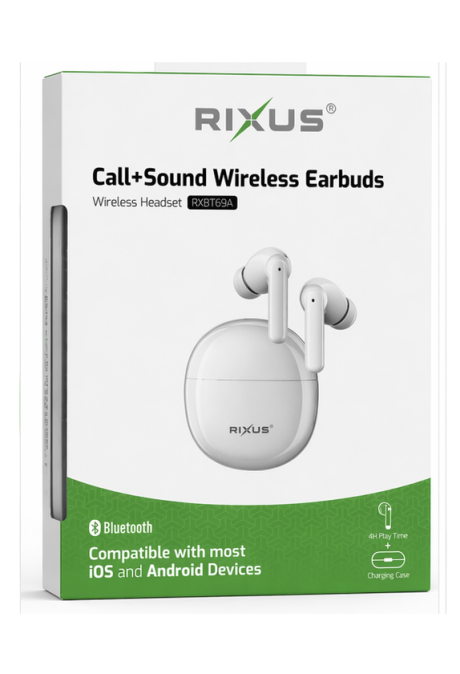 RIXUS Bluetooth Kopfhörer – In-Ear