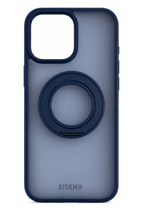 Schutzhülle Blau mit Ring  - iPhone 16 Pro Max