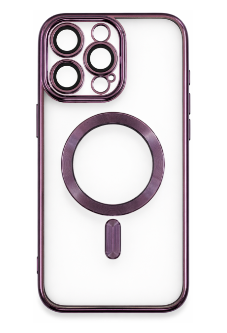 Schutzhülle Lila mit MagSafe Unterstützung - iPhone 15 Pro